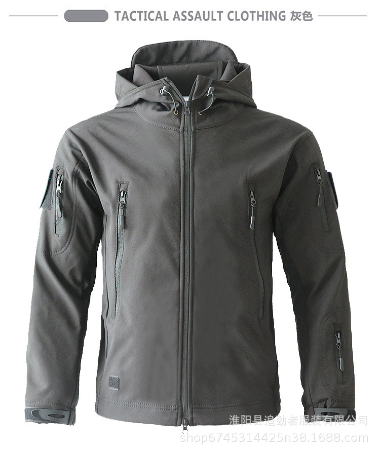 Coat Tops Type Men's Simple Style Classic Style Solid Color Coat Outdoor Jacket