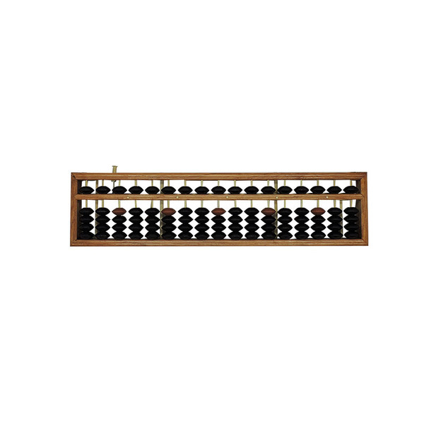 17 -stage 5 beads wealth abacus Metal edge beads imitation beaded…