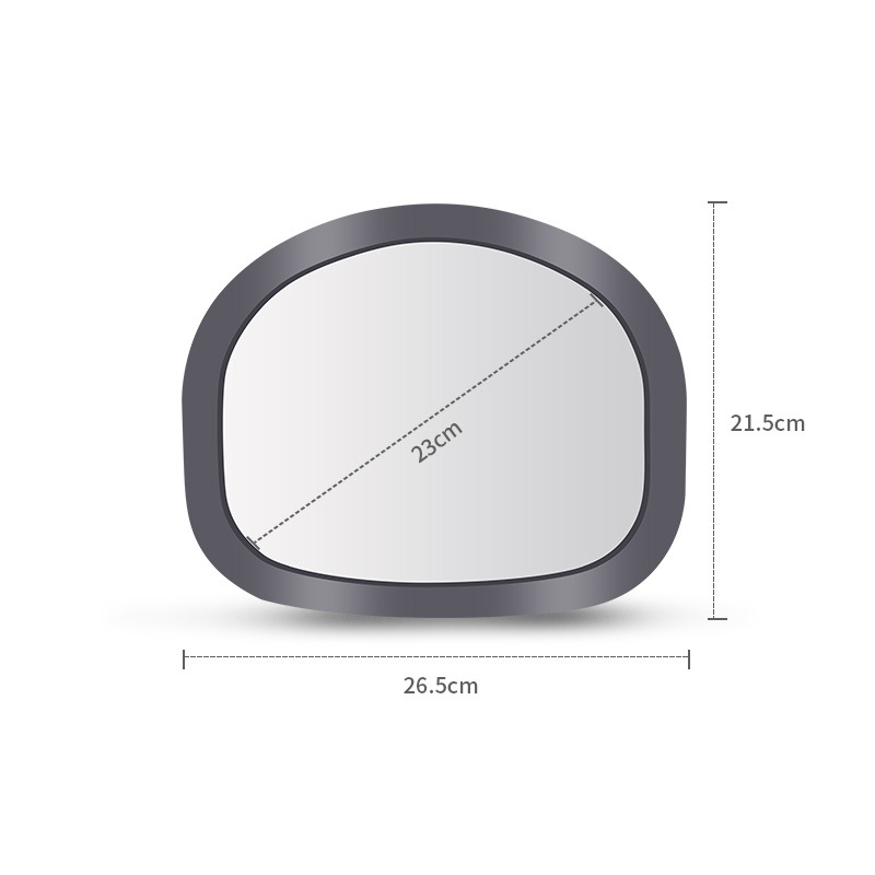 跨境貨源 汽車寶寶后視鏡嬰兒輔助觀察鏡后排車內(nèi)安全座椅觀察鏡