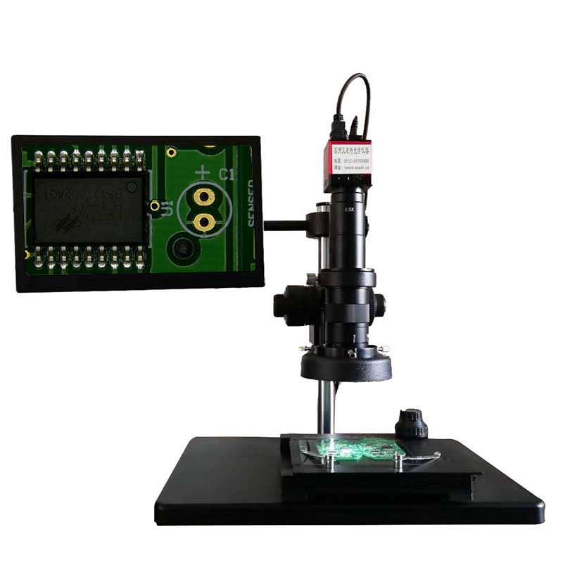 一体式高清视频显微镜 AM3012P 视频显微镜 拍照  显微镜