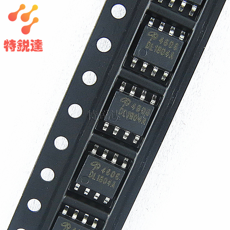 AO4606 丝印：4606 SOP-8贴片 AOS/美国万代 互补MOS场效应管