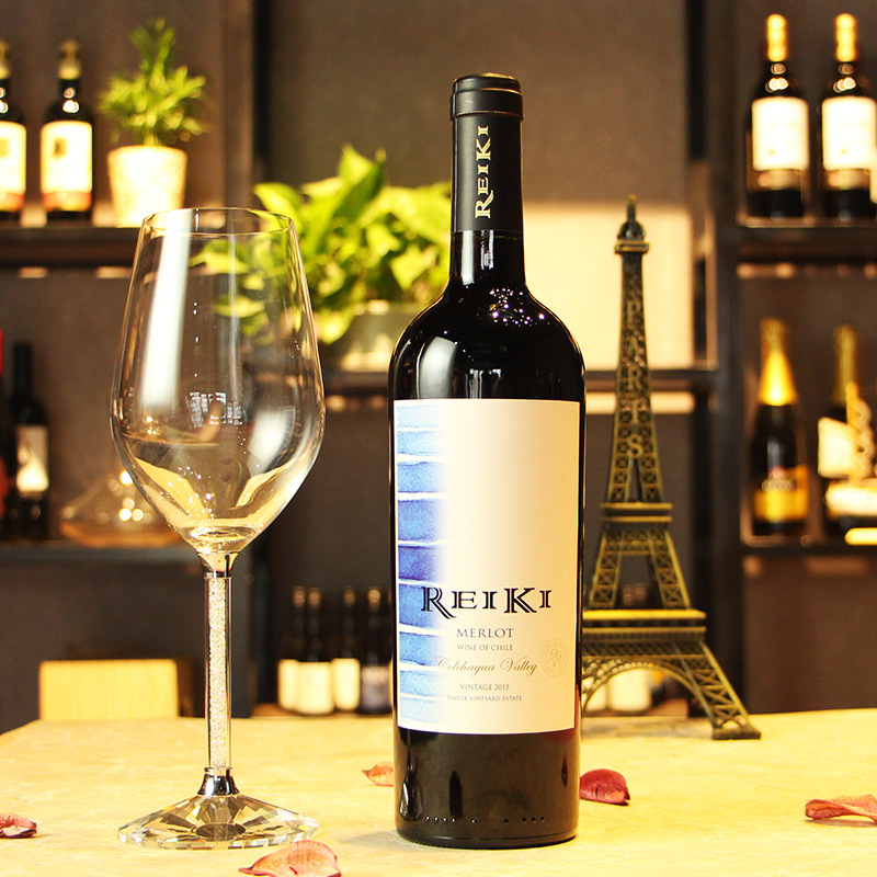 Chile Original Imported wine Breed Dry red wine 750ml Wide shoulder bottle