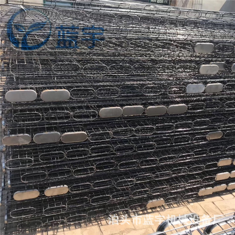 椭圆形除尘器骨架 镀锌处理袋笼 文史管骨架 插接式两节骨架