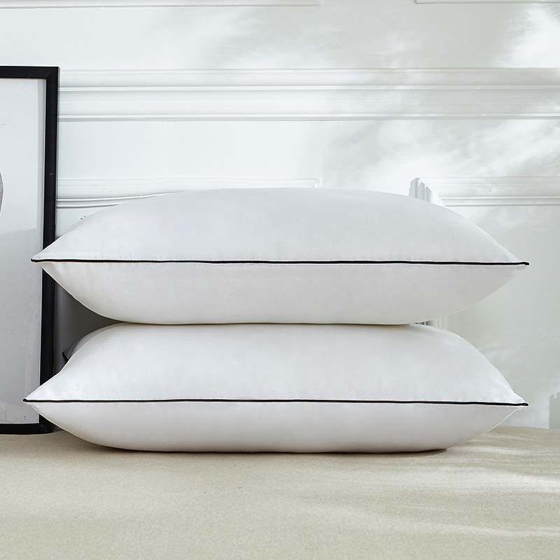 厂家批发五星级酒店枕芯单人舒适枕防螨透气宾馆枕头枕芯一件代发
