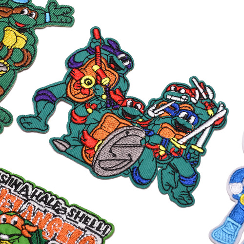 Cloth patch computer cartoon embroidery patch AliExpress embroidery patch ironing adhesive backing factory direct sale