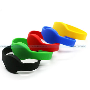 ID silicone wristband | RFID induction hand card | TK4100 chopsticks cabinet number bracelet club sauna bath card