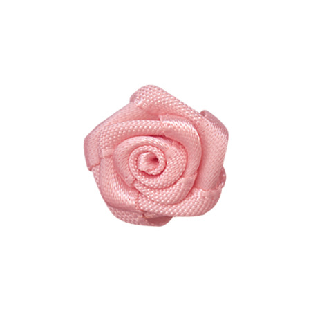 Yao Ming cinta tocado Decoración Ropa Rosa pequeña flor hecha a mano DIY de tres puntos de cinco ángulos cinta de poliéster Rosa pequeña flor