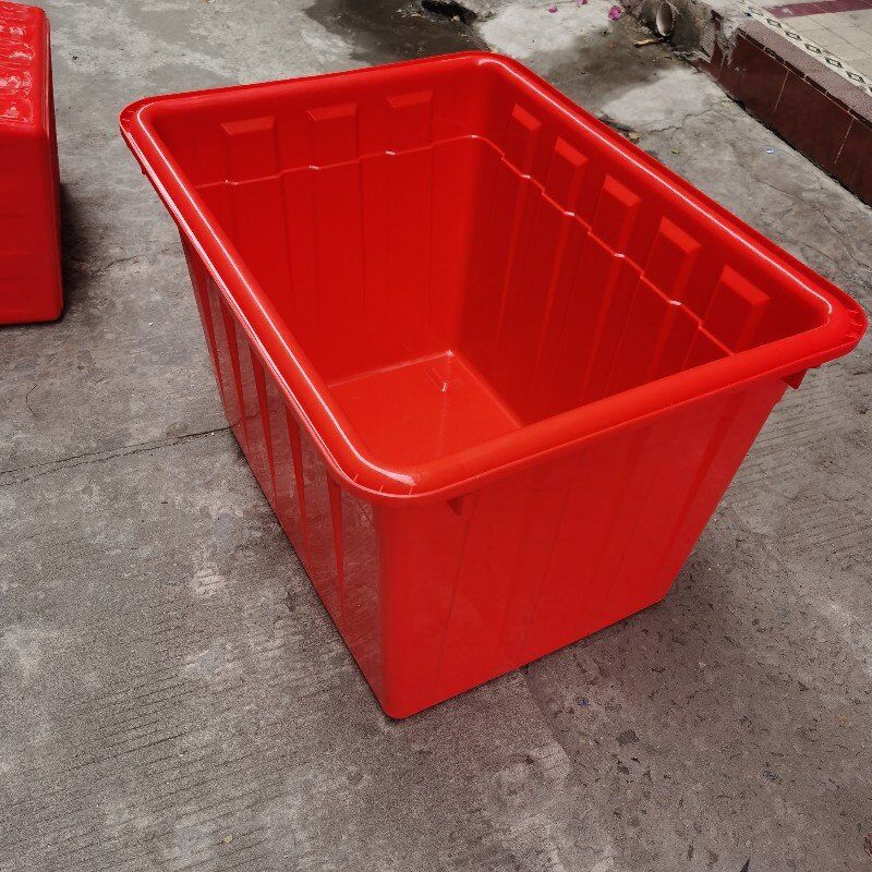 东莞厂家供应600L方形水箱 塑料鱼箱 白色大胶箱 加厚塑料大水箱