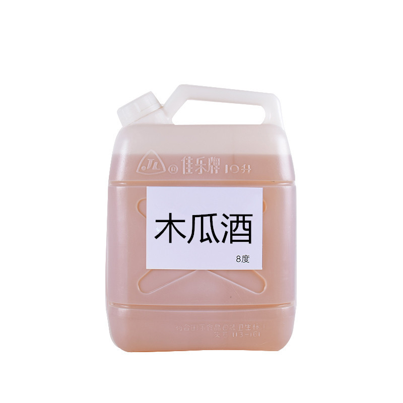 Scenic spot bar Papaya wine 5L Wine lady Fruity Preparation of wine slightly drunk Low Rum 10 Pounds of bulk