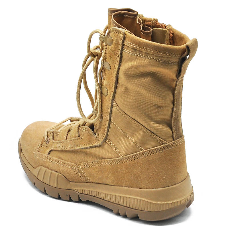 Training combat boots Desert boots Desert boots sand-colored combat boots_voghion.com