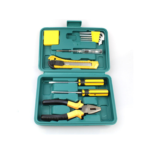 Vehicle Repair Tool Kit A Type 11-piece Emergency Tool Box Combination Set Automotive Hardware Combination Tools
