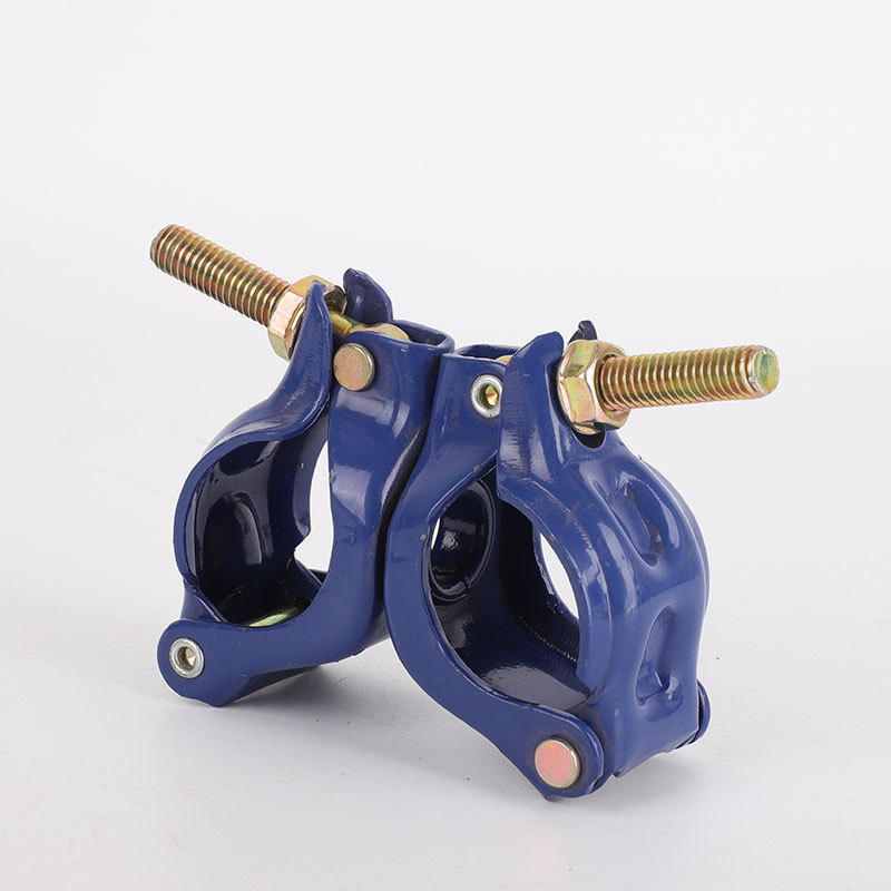 建筑配件日式镀锌扣件 旋转冲压扣件十字旋转扣件批发