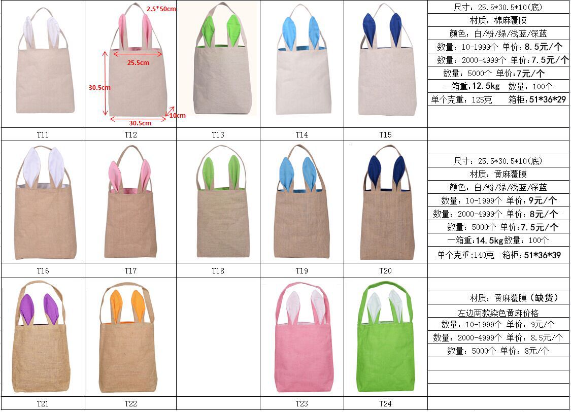 兔子包新的价格调整20190328