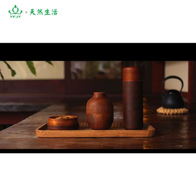 日本作家作品茶叶罐囊获诸多设计大奖艺术木工艺品茶仓喝茶是正事|ru