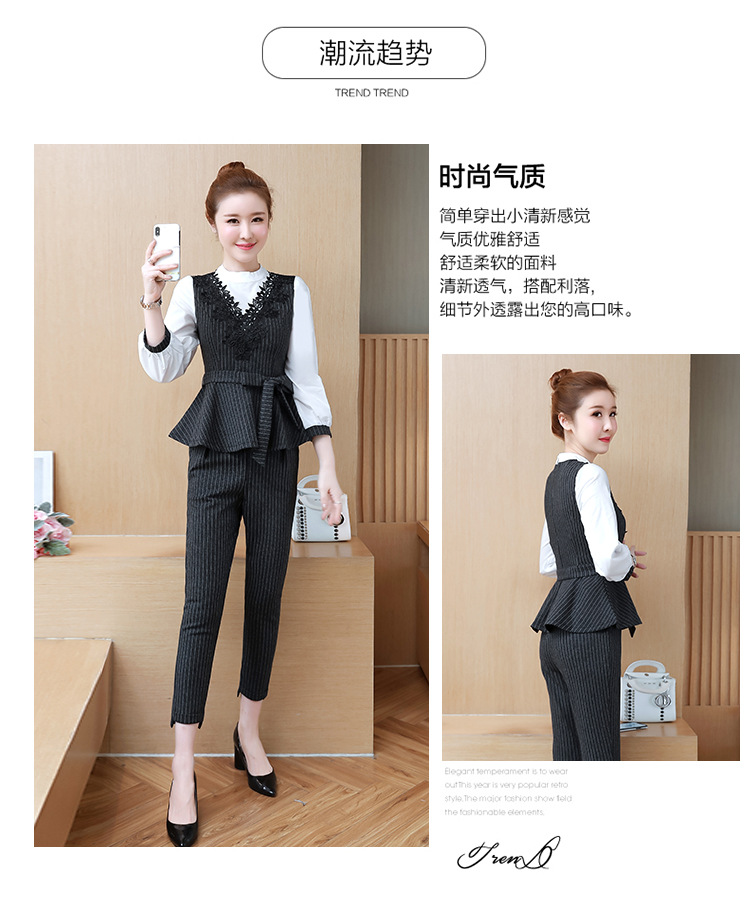 Costume femme en Mélange de coton - Ref 3335092 Image 9