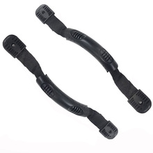 厂家直供黑色行李箱通用提手 塑料箱包配件拉手拉杆旅行箱手把