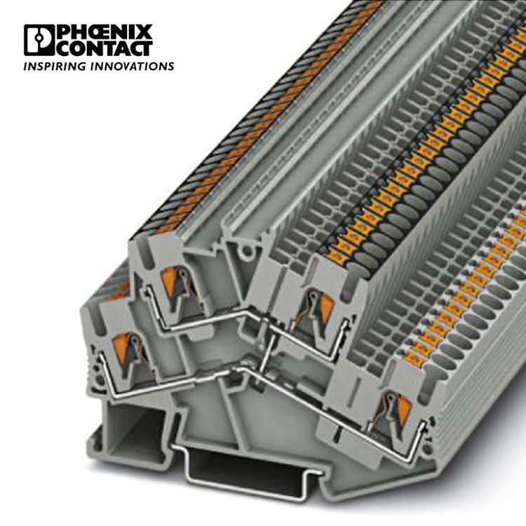 菲尼克斯接线端子直插式连接双层端子凤凰端子 PTTBS 2,5-PV