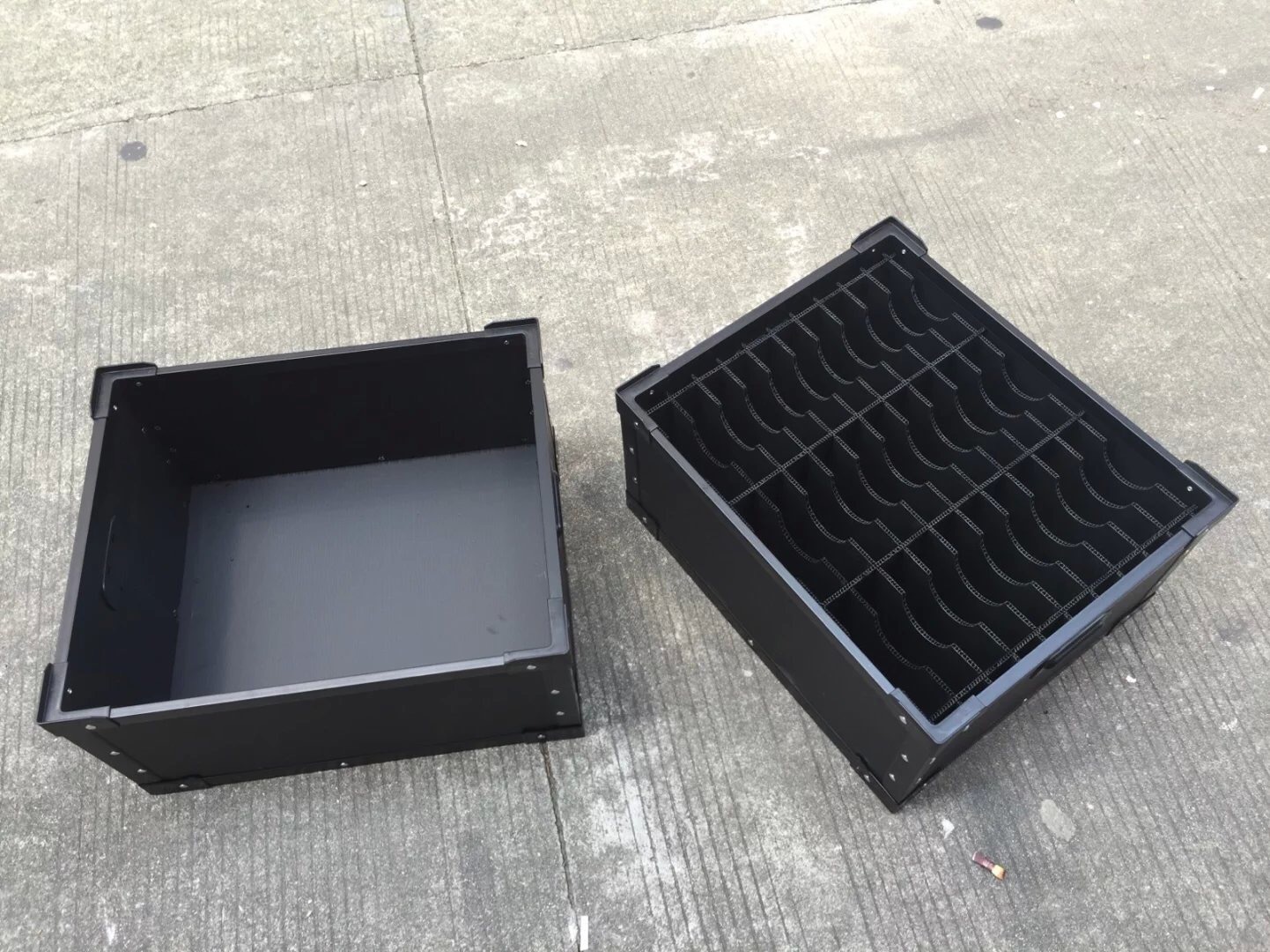 惠州仲恺PP塑料中空板 电子骨架箱 广州 深圳防静电产品周转箱