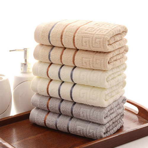 Promote new towels, Great Wall patterned, thickened, comfortable, water-absorbent, soft, gift embroidery logo advertisement