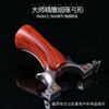 Handle stainless steel from natural wood, metal slingshot with flat rubber bands, hair rope, new collection