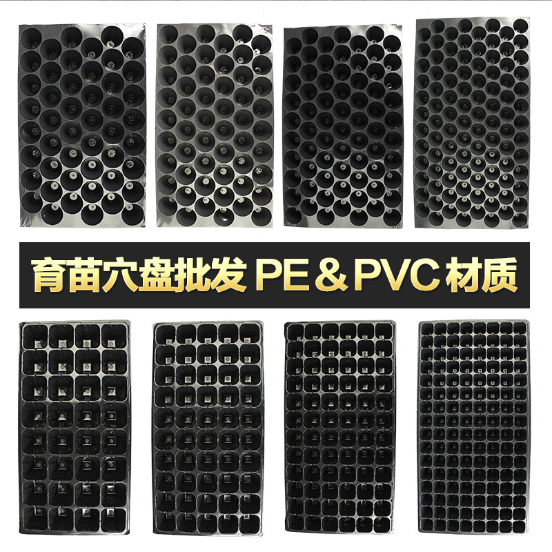 批發各種尺寸的圓孔方孔育苗盤 花卉果蔬育苗盤  耐用加厚型