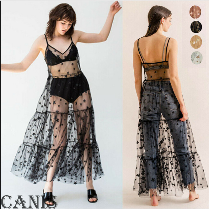 Star Sequined Tulle Fairy Dress