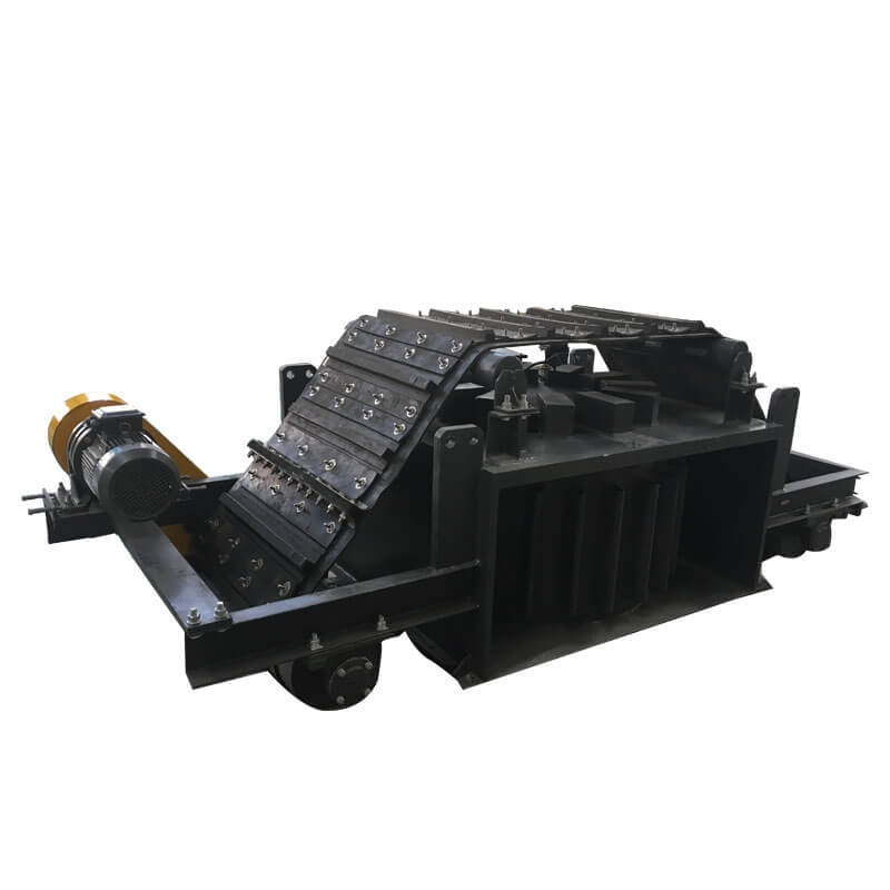 自卸式永磁钕铁硼悬挂除铁器 自动除铁器 建筑垃圾带式除铁器