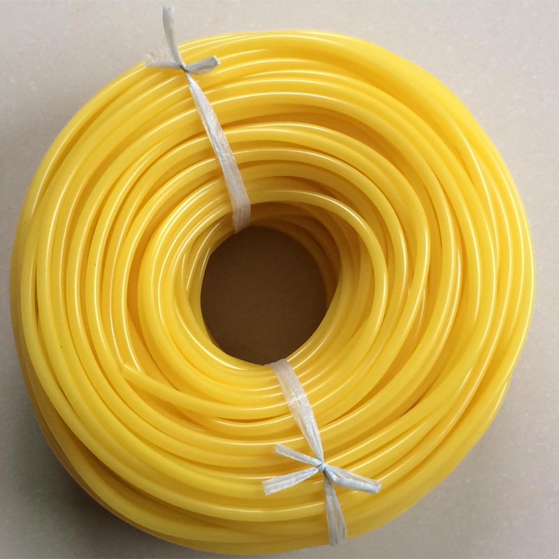 厂家淋浴软管pvc内管透明黄6*8mm花洒软管