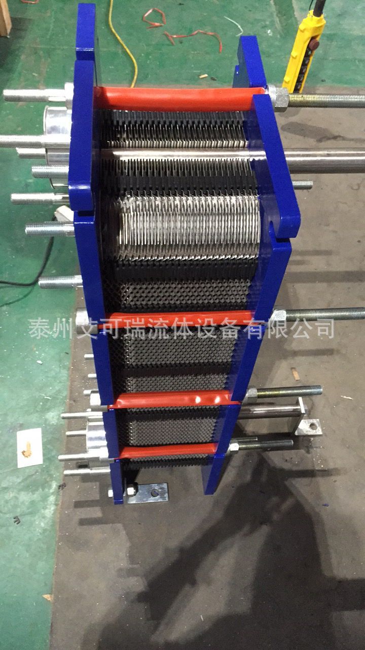 艾可瑞 压铝机润滑油板式冷却器 油水换热器 304不锈钢板式冷油器