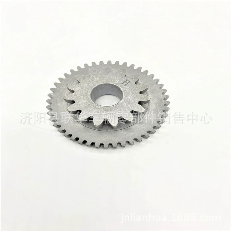 Jinan Light Riding GN125 шестерня стартера, приводной кулак для ножного запуска, ведущие зубья и колесо привода двигателя