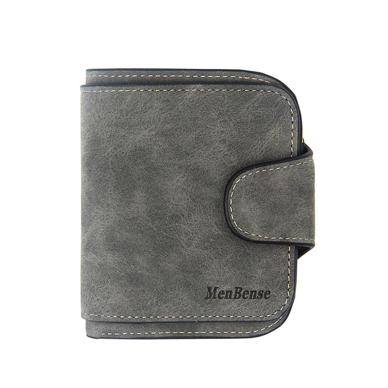 Nueva cartera de las mujeres de moda monedero estudiante pequeña cartera de las mujeres cartera corta cartera titular de la tarjeta