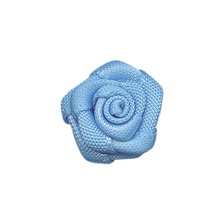 Yao Ming cinta tocado Decoración Ropa Rosa pequeña flor hecha a mano DIY de tres puntos de cinco ángulos cinta de poliéster Rosa pequeña flor
