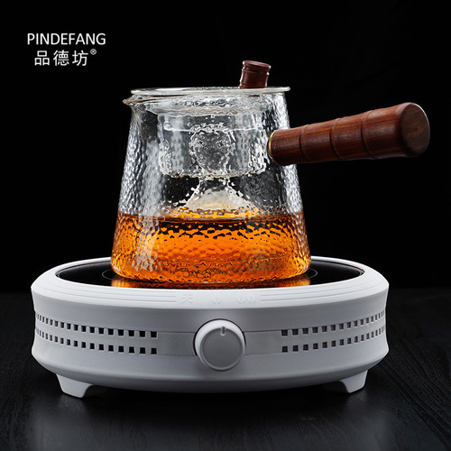 Black Tea Automatic Tea Maker Kettle Small Electric Ceramic Stove Household Steam Tea Maker Set Glass Tea Kettle