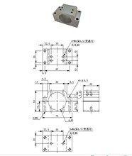 气动剪刀支架气动剪固定座气动剪支架水口剪固定座液压钳固定座