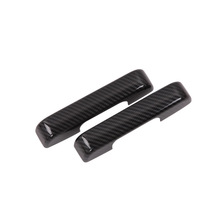 适用于日产2018款NV200内拉手改装装饰贴-ABS碳纤纹