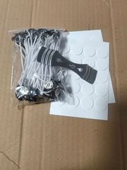 蠟燭燈芯用雙面膠 三孔燈芯固定器 燈芯 蠟燭燈芯套裝