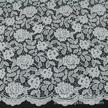 甄尚绣高档水溶花边 满幅镂空小花刺绣蕾丝花边 服装面料 辅料