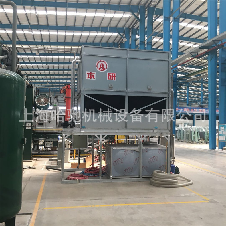 批发直供小型闭式冷却塔 10T-100T钢板逆流式不锈钢紫铜管凉水塔