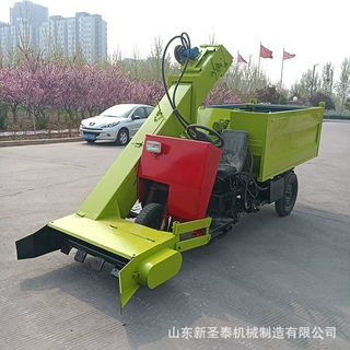自动化操作养殖清粪车工作视频 人工驾驶型养殖清粪车厂家直销