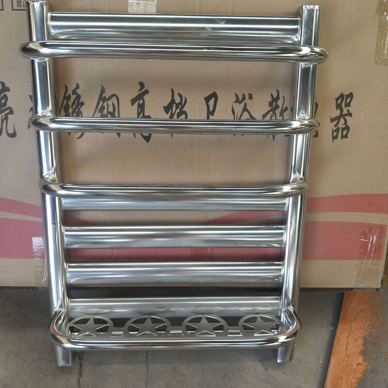 Factory wholesale stainless steel basket radiator wall-mounted towel rack bathroom stainless steel radiator