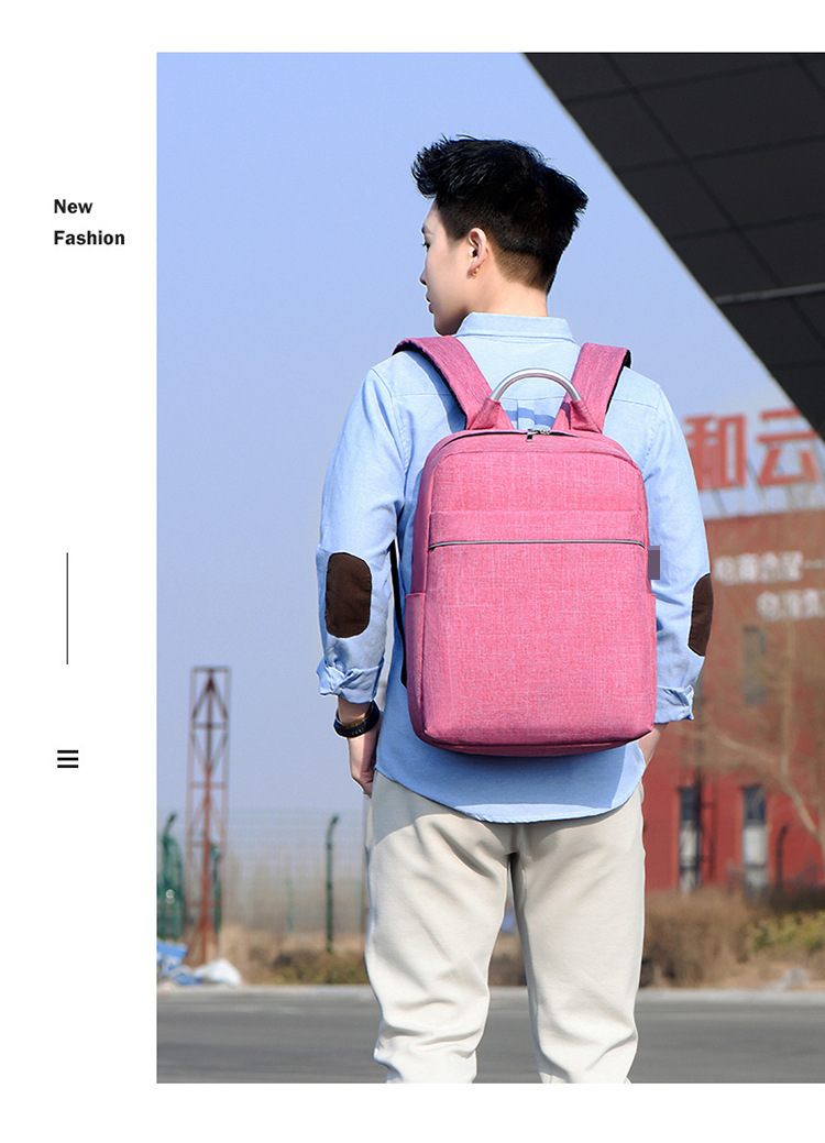 Waterproof 17 Inch Laptop Backpack Business School Backpacks display picture 2