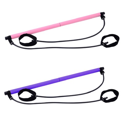 普拉提健身棒 套装 瑜珈训练器 弹力带 跨境供出口货源|ms