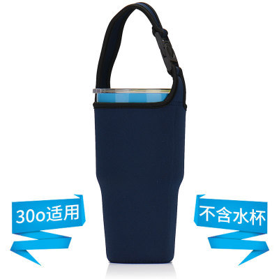 Taza de helado cubierta de la taza de la burbuja 30oz de dibujos animados Kumamoto oso bolsa en stock portátil de grasa de la Copa cubierta protectora