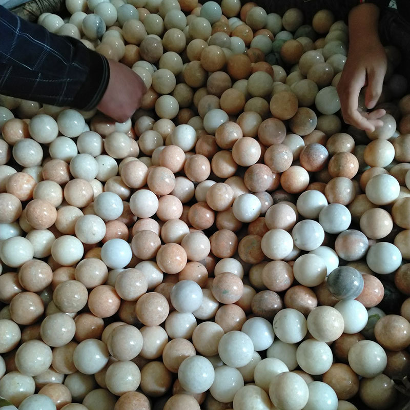 wholesale natural jade Bodybuilding Handball Health Ball egg Massage ball Rivers and lakes Ten yuan Jade article Stall Manufactor