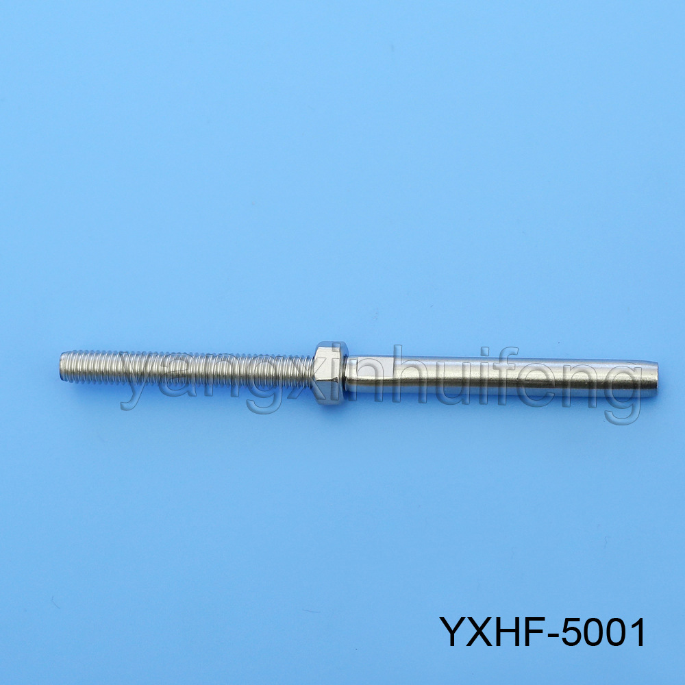 不锈钢索具 不锈钢直杆接线器/拉索 钢丝绳接线器 钢丝绳配件