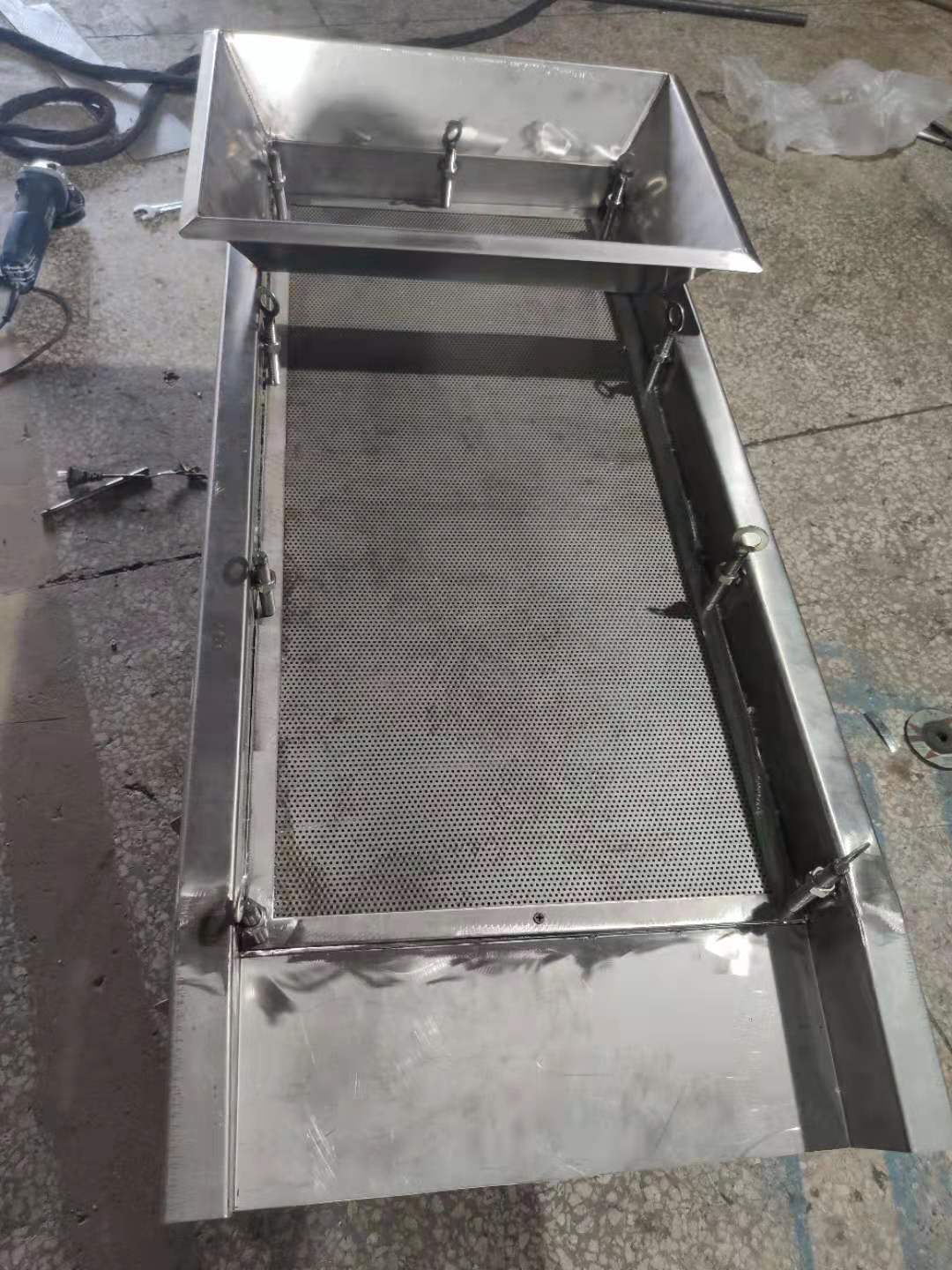 不锈钢直线筛 粉尘除杂碳钢分筛机  粉体颗粒直线筛