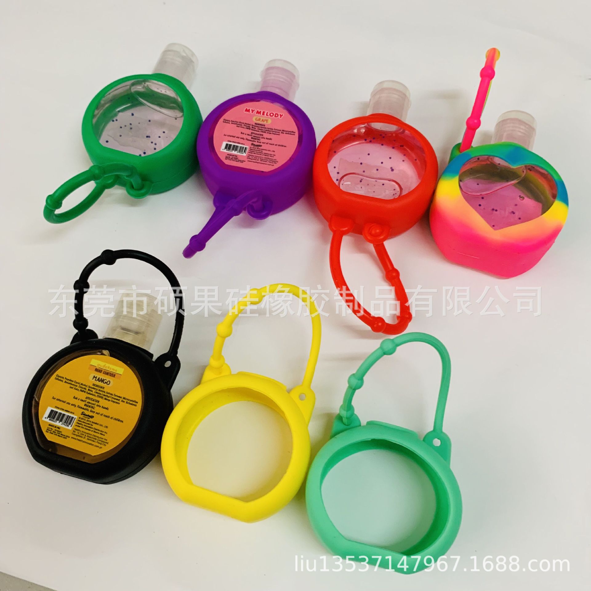 洗手液硅胶外壳瓶套PVC 滴胶PVC卡通外壳瓶套