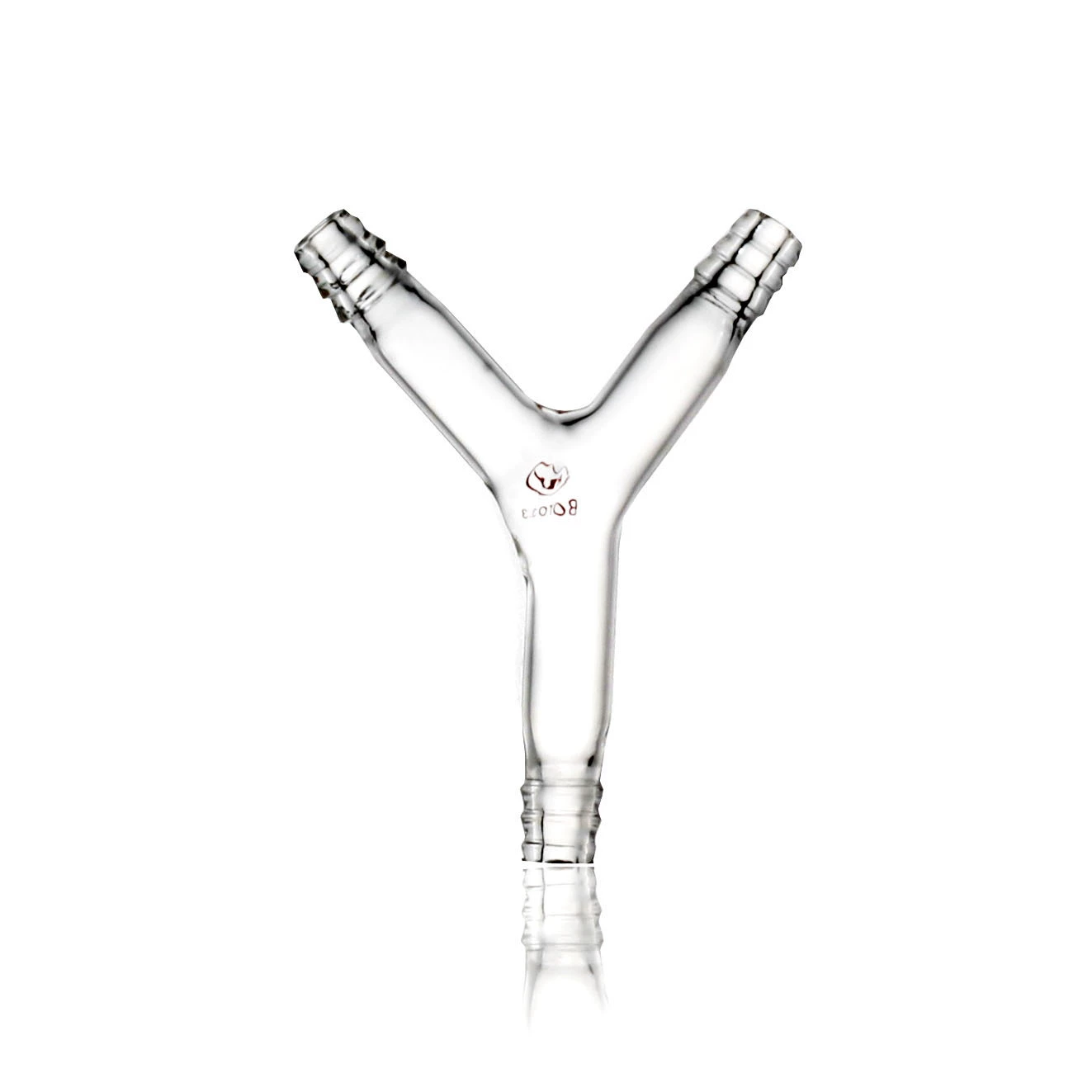 Heqi Мощный производитель Y-образная соединительная трубка Y-образный тройник соединительная трубка внешний диаметр 8 мм/10 мм/12 мм стеклянный инструмент