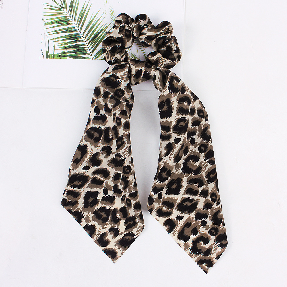 Women's Simple Style Leopard Cloth Hair Tie display picture 30