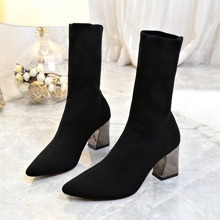 Women's Streetwear Solid Color Point Toe Pumps display picture 7